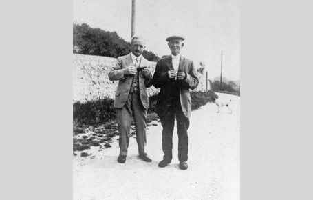 Mr Drew & George Patching